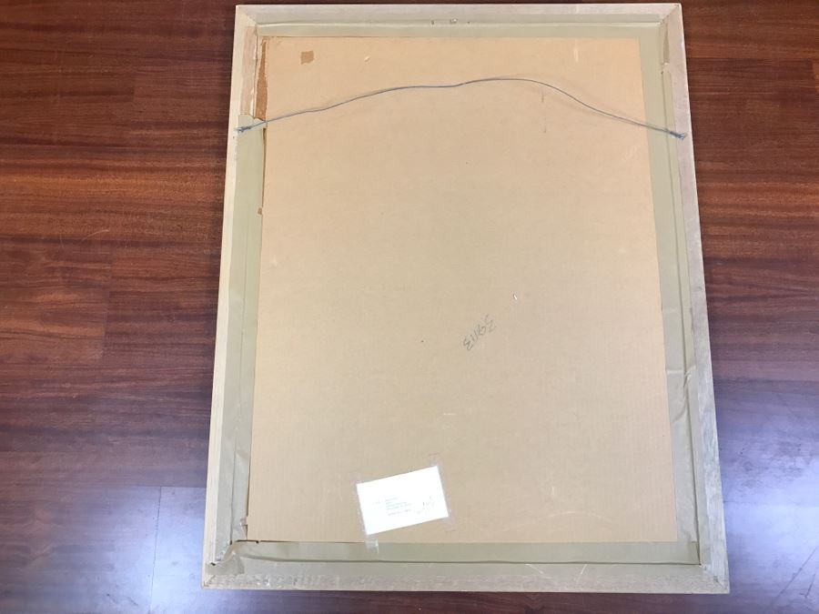 Erte Spring Fashions Serigraph In Color Hand Signed Lower Right Appraised For $4,600 In 1987 [Photo 21]