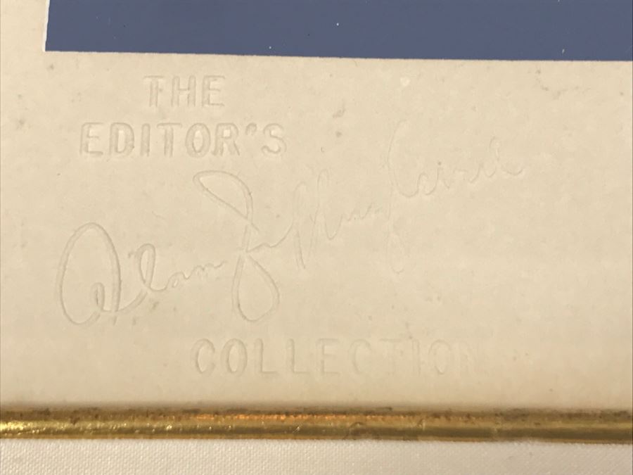 Erte Spring Fashions Serigraph In Color Hand Signed Lower Right Appraised For $4,600 In 1987 [Photo 18]