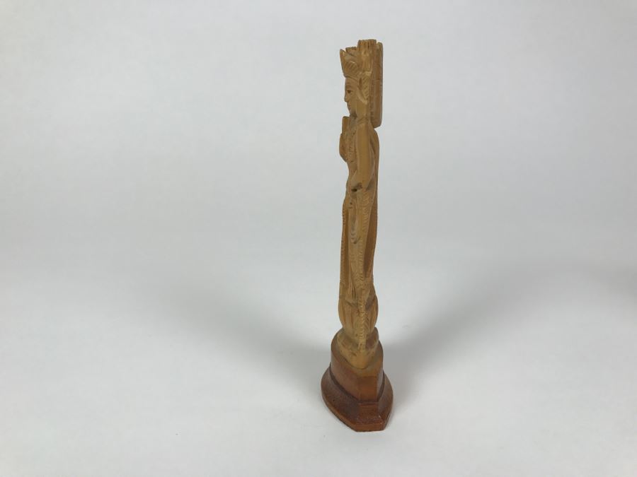 Carved Wooden Sculpture From India [Photo 7]