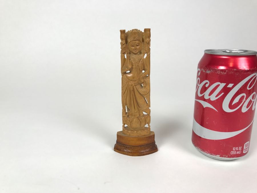 Carved Wooden Sculpture From India [Photo 1]