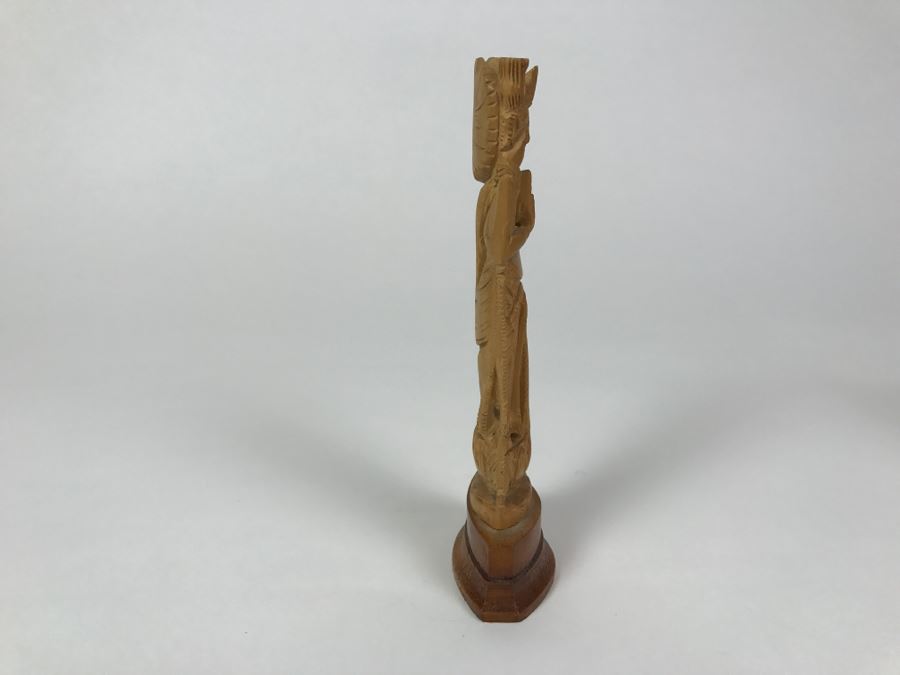 Carved Wooden Sculpture From India [Photo 5]