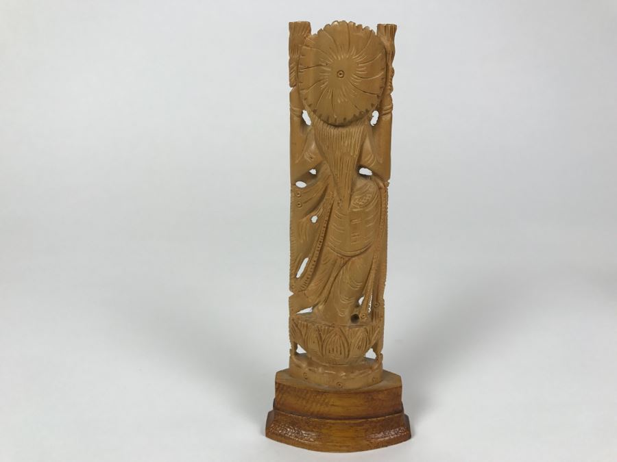 Carved Wooden Sculpture From India [Photo 6]