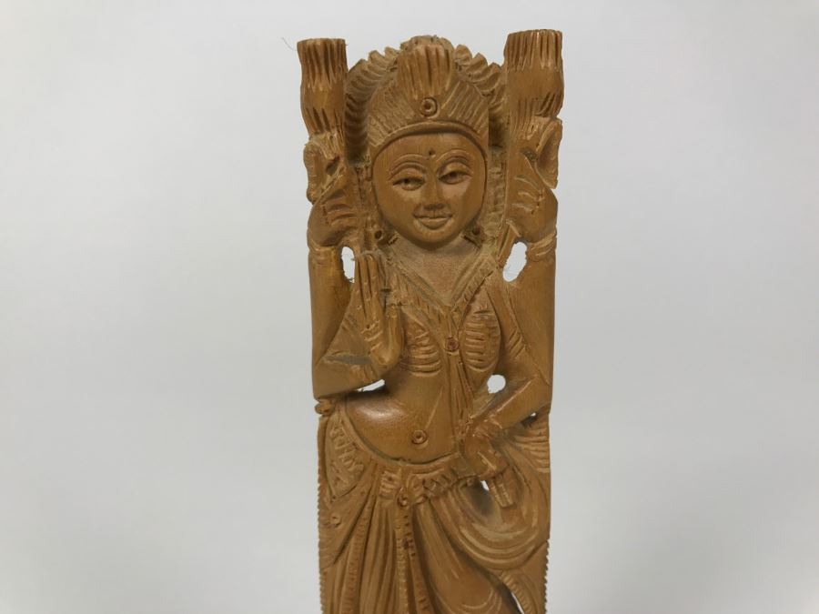 Carved Wooden Sculpture From India [Photo 3]