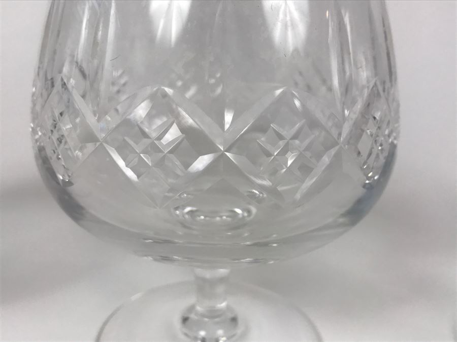 (4) Stuart England Crystal Stemware Brandy Snifters [Photo 5]