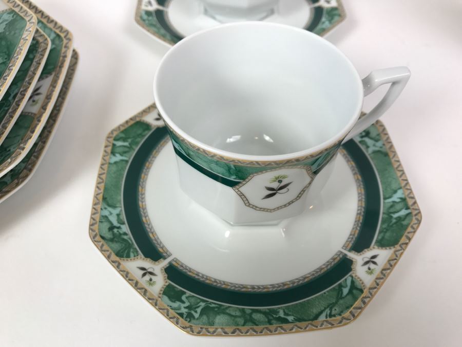 Ancienne Manufacture Royale Limoges-France Hadrien 5-Piece China Service For 2 [Photo 4]