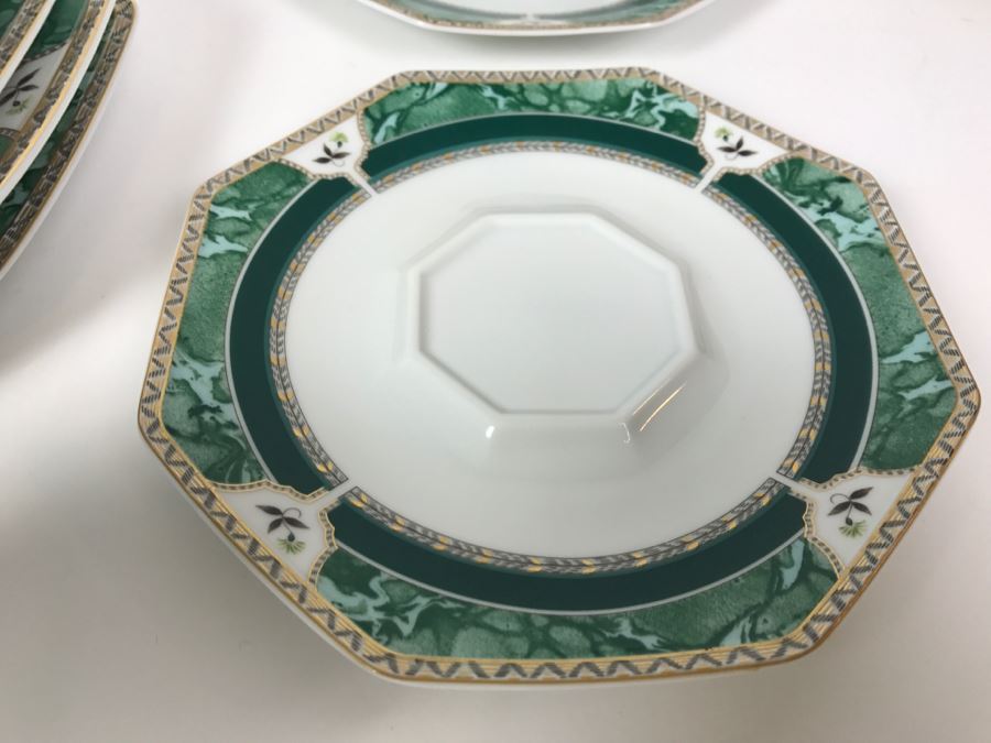 Ancienne Manufacture Royale Limoges-France Hadrien 5-Piece China Service For 2 [Photo 5]