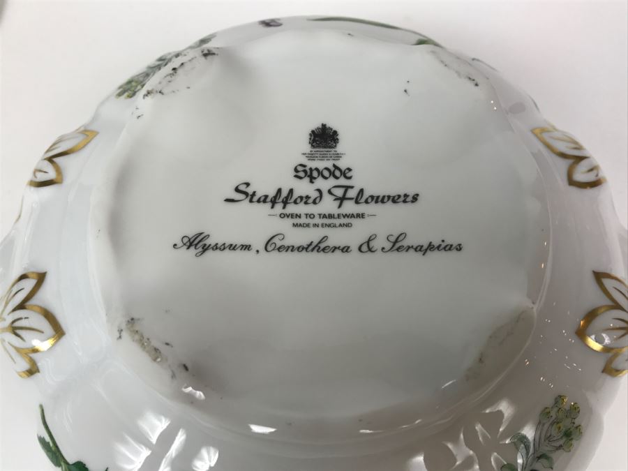 Spode Stafford Flowers England Covered Dish [Photo 7]