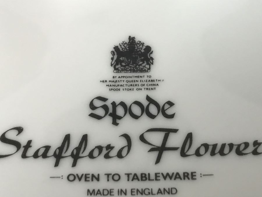 Spode Stafford Flowers England Covered Dish [Photo 9]