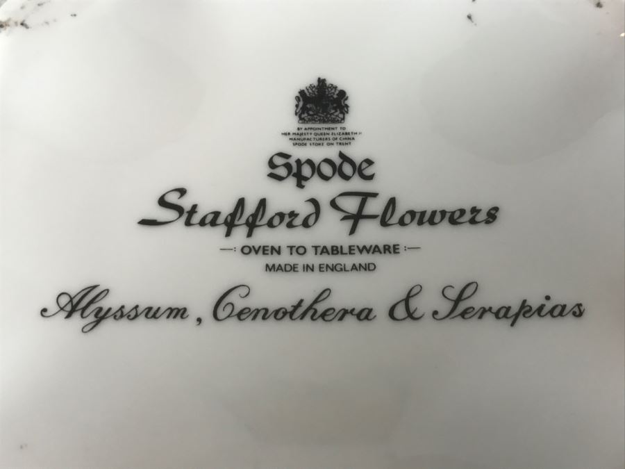 Spode Stafford Flowers England Covered Dish [Photo 8]