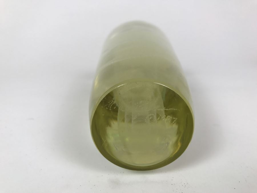 Vintage 1987 Art Glass Sculpture Signed Underneath [Photo 14]