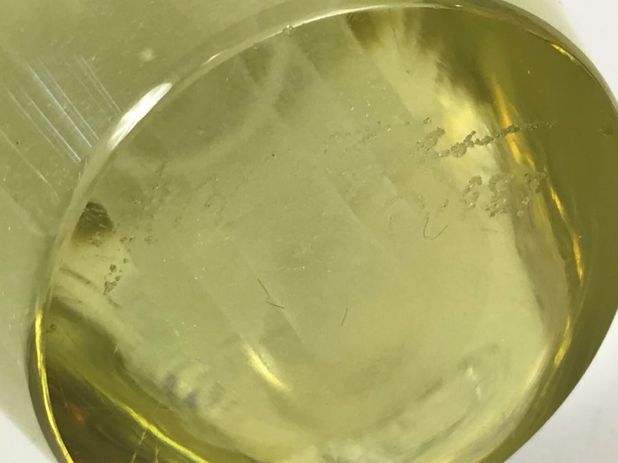 Vintage 1987 Art Glass Sculpture Signed Underneath [Photo 17]