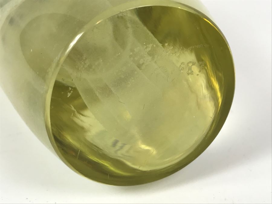 Vintage 1987 Art Glass Sculpture Signed Underneath [Photo 16]