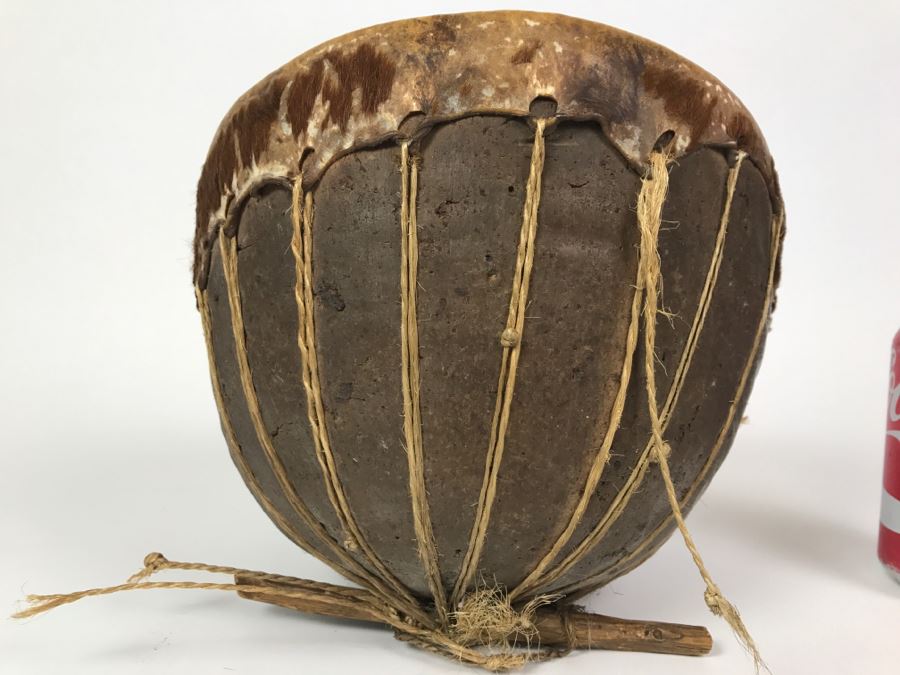 Folk Art African Drum Used in Africa To 'Drum Up Business' [Photo 10]