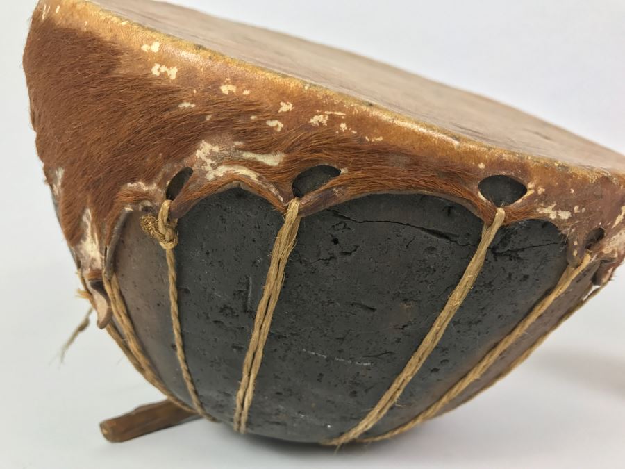 Folk Art African Drum Used in Africa To 'Drum Up Business' [Photo 5]