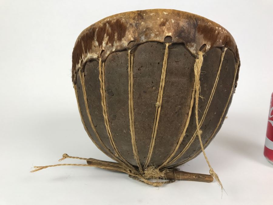Folk Art African Drum Used in Africa To 'Drum Up Business' [Photo 9]