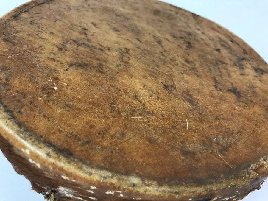 Folk Art African Drum Used in Africa To 'Drum Up Business' [Photo 7]