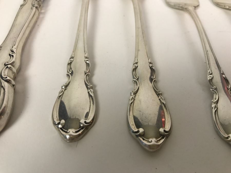 6-Piece Towle Sterling Silver 1962 Legato Flatware (192g Not Including Sterling Knife Handles) [Photo 6]