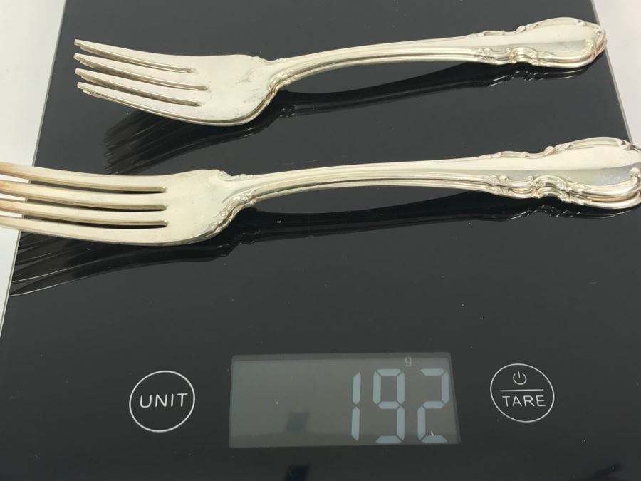 6-Piece Towle Sterling Silver 1962 Legato Flatware (192g Not Including Sterling Knife Handles) [Photo 10]