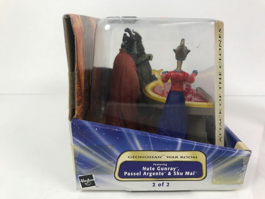 STAR WARS Attack Of The Clones Geonosian War Room Hasbro 2003 84711/84997 New In Box [Photo 7]