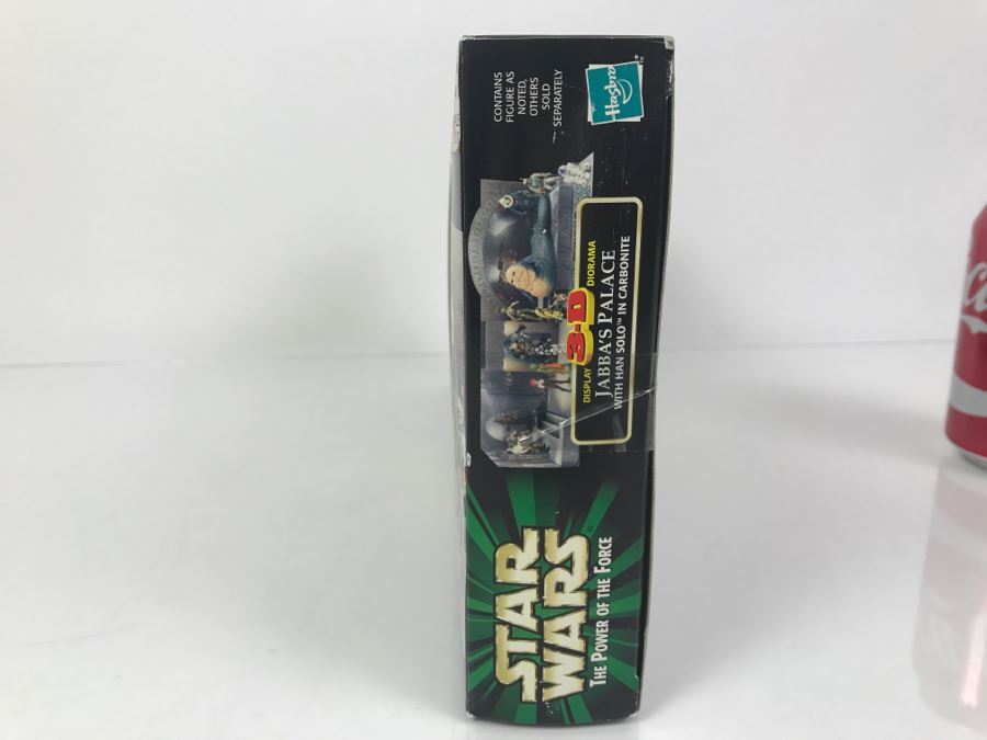 STAR WARS The Power Of The Force Jabba's Palace With Han Solo In Carbonite 3-D Diorama Hasbro 1998 New In Box [Photo 5]