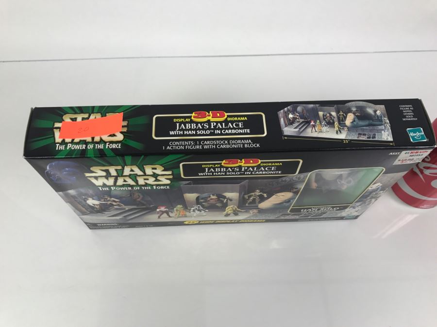 STAR WARS The Power Of The Force Jabba's Palace With Han Solo In