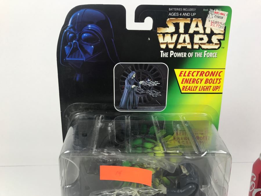STAR WARS The Power Of The Force Emperor Palpatine Electronic Power F/X Kenner Hasbro 1997 New On Card [Photo 5]