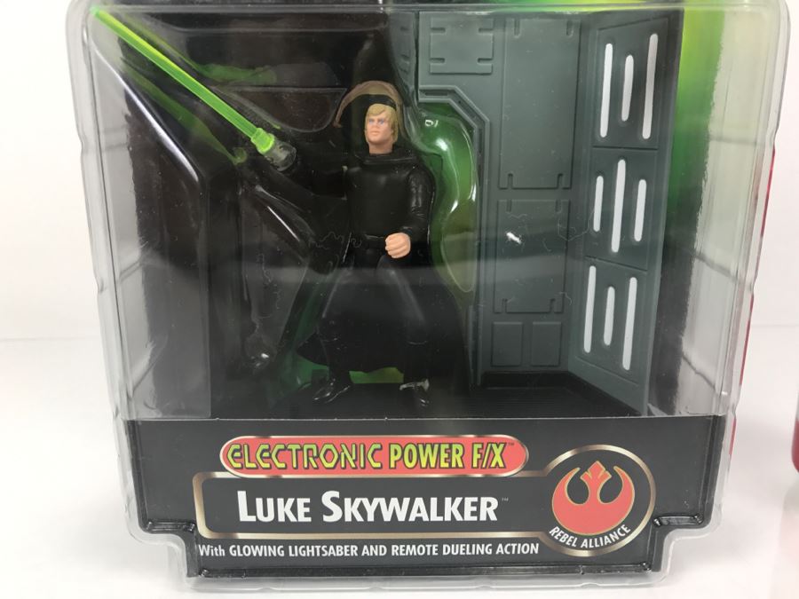 Luke Skywalker Electronic Power F/X Star Wars Power Of The Force 2 1997 