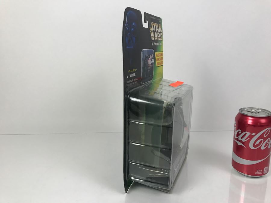 STAR WARS The Power Of The Force Darth Vader Electronic Power F/X Kenner Hasbro 1996 New On Card [Photo 6]