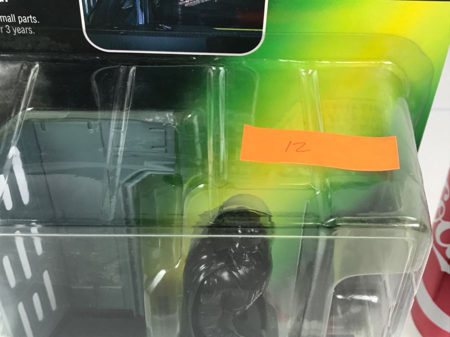 STAR WARS The Power Of The Force Darth Vader Electronic Power F/X Kenner Hasbro 1996 New On Card [Photo 10]