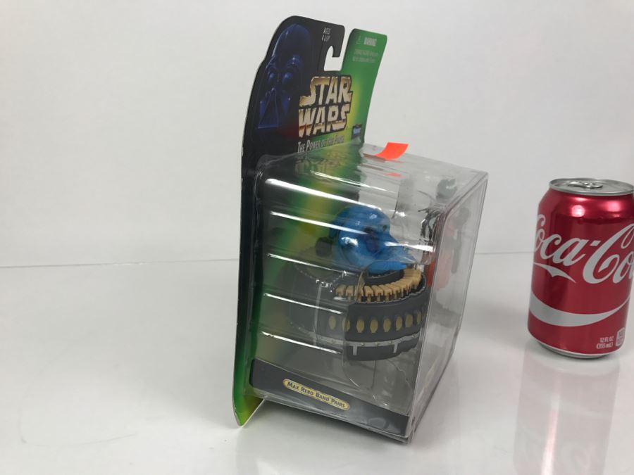 STAR WARS The Power Of The Force Max Rebo Band Pairs- Max Rebo and Doda Bodonawieedo Kenner Hasbro 1998 New On Card [Photo 7]