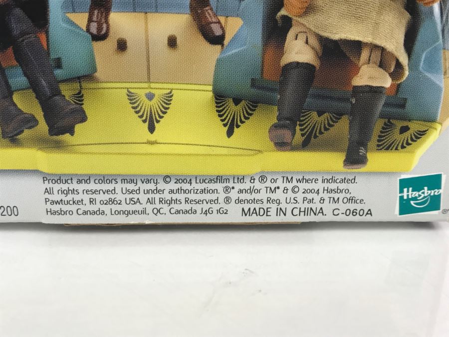 STAR WARS The Phantom Menace Jedi High Council - Scene 2 Plo Koon, Obi-Wan Kenobi, Eeth Koth Hasbro 2004 32154  New In Box [Photo 10]