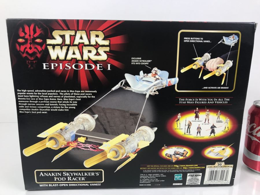 anakin skywalker pod racer toy