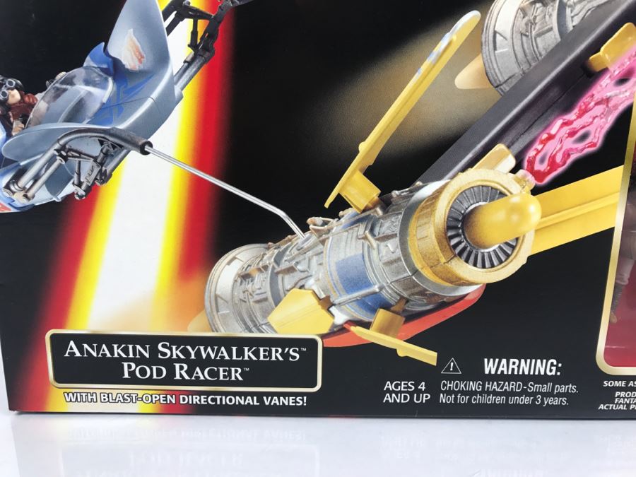 STAR WARS Episode 1 Anakin Skywalker’s Pod Racer Hasbro 1998 84020/84097 New In Box [Photo 6]