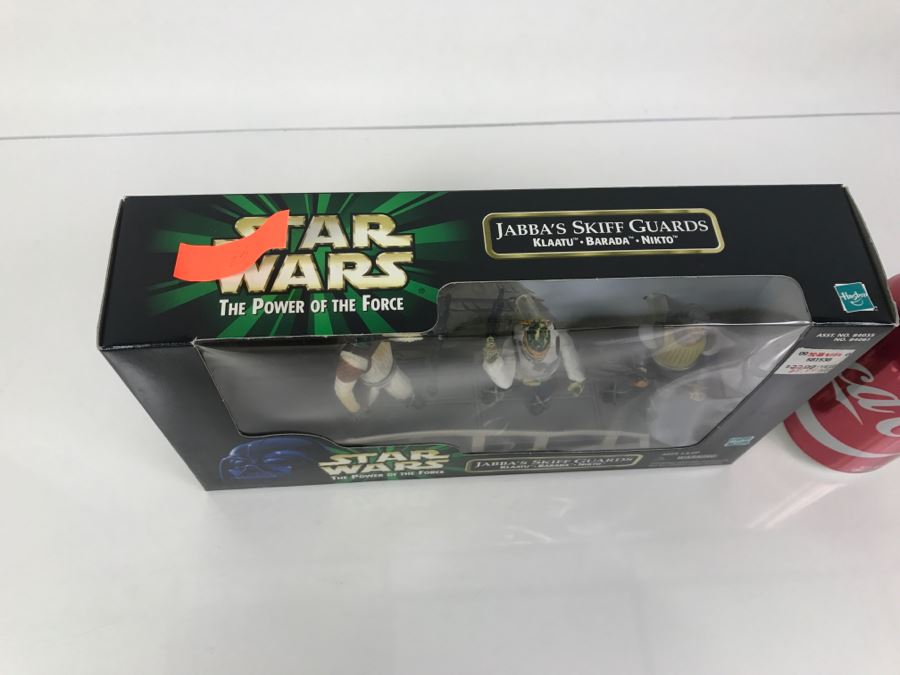 STAR WARS The Power Of The Force Jabba’s Skiff Guards - Klaatu, Barada, Nikto Kenner Hasbro 1998 84035/84061 New In Box [Photo 6]