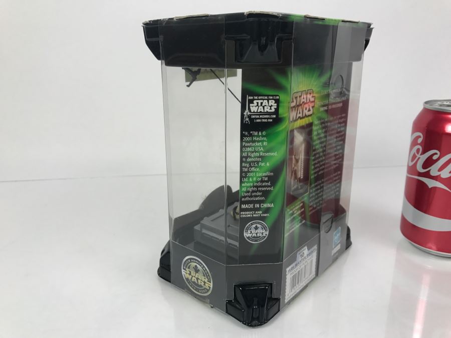 STAR WARS Silver Anniversary Edition Luke Skywalker and Princess Leia Organa Swing to Freedom Hasbro 2001 84668/84485 New In Box [Photo 9]