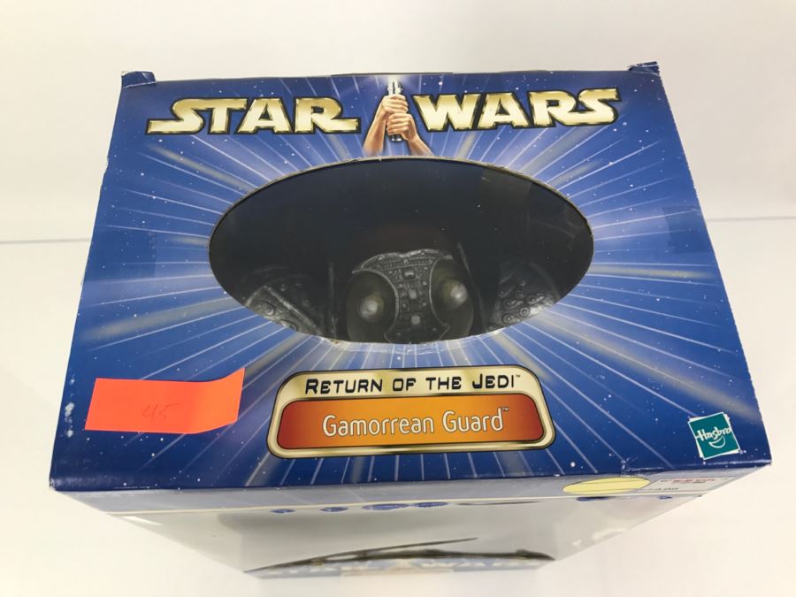 STAR WARS Return Of The Jedi Gamorrean Guard Hasbro 2002 New In Box [Photo 8]