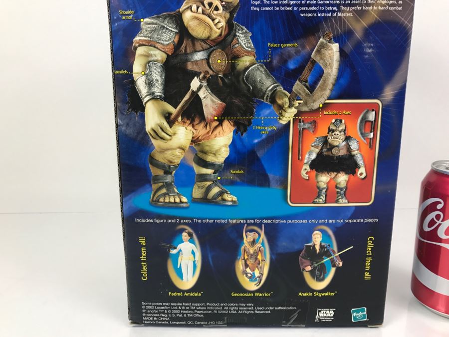 STAR WARS Return Of The Jedi Gamorrean Guard Hasbro 2002 New In Box [Photo 12]