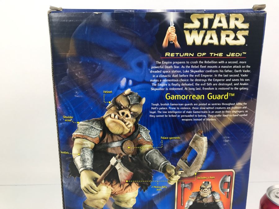 STAR WARS Return Of The Jedi Gamorrean Guard Hasbro 2002 New In Box [Photo 11]