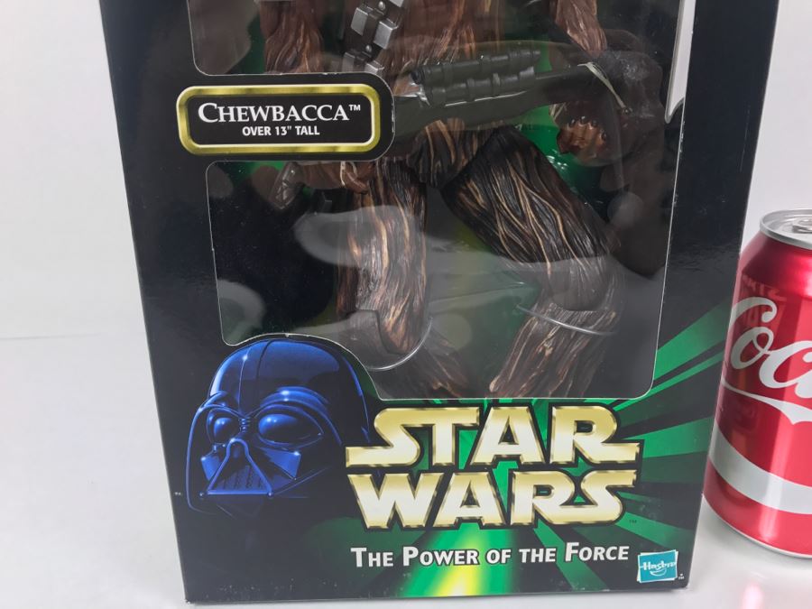 STAR WARS The Power Of The Force Chewbacca Hasbro 1999 57136/57135 New In Box [Photo 5]