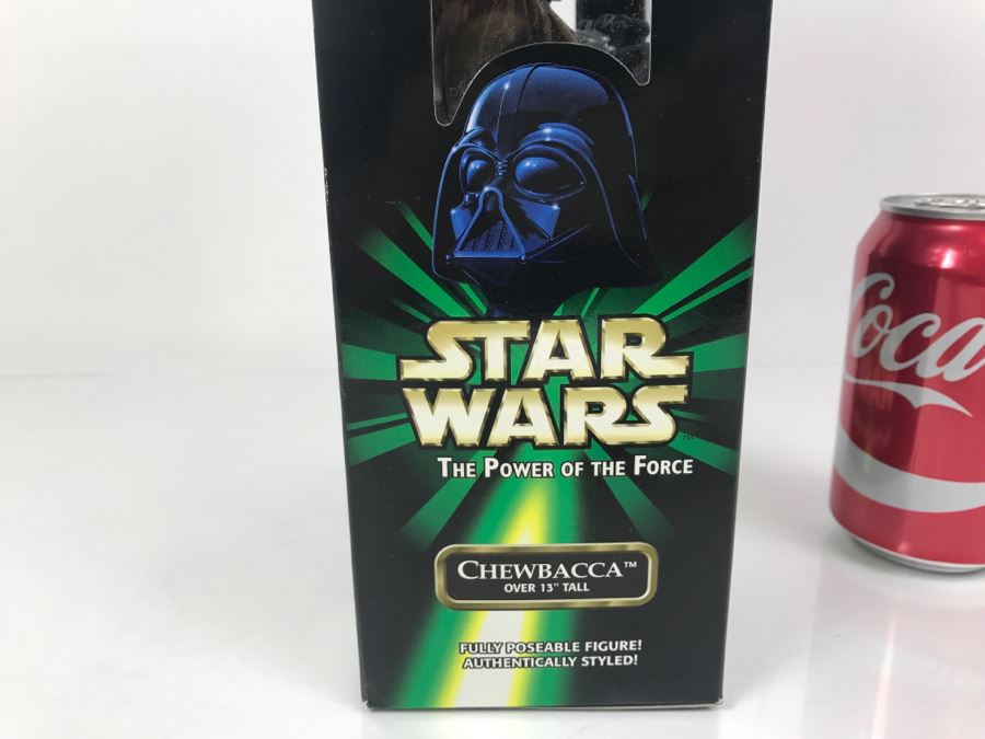 STAR WARS The Power Of The Force Chewbacca Hasbro 1999 57136/57135 New ...