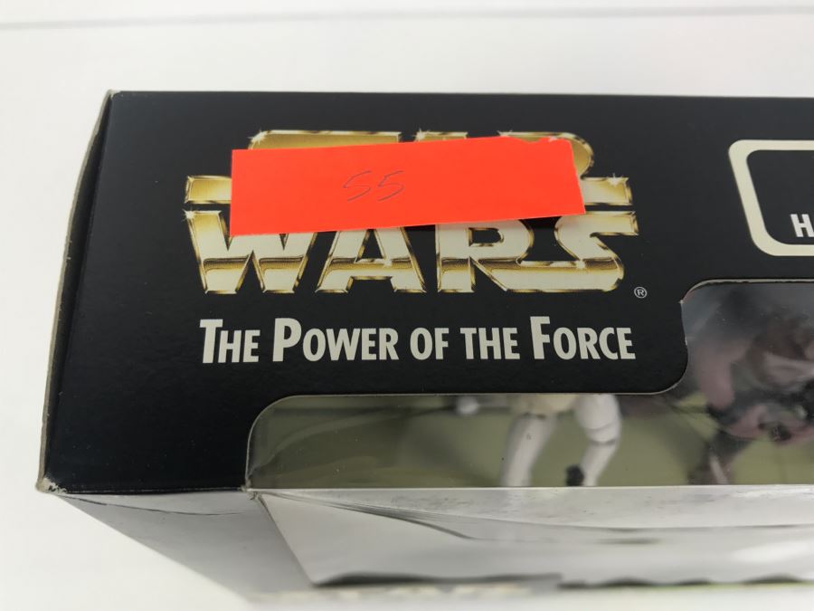 STAR WARS The Power Of The Force Death Star Escape - Han Solo, Chewbacca, Luke Skywalker Kenner Hasbro 1997 69737 New In Box [Photo 11]