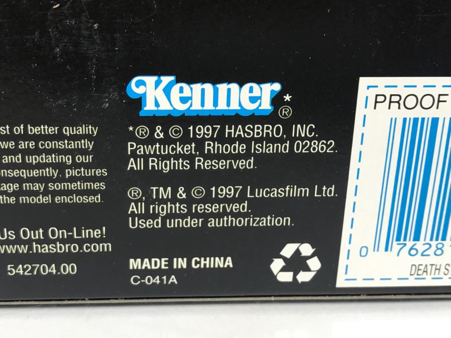 STAR WARS The Power Of The Force Death Star Escape - Han Solo, Chewbacca, Luke Skywalker Kenner Hasbro 1997 69737 New In Box [Photo 9]