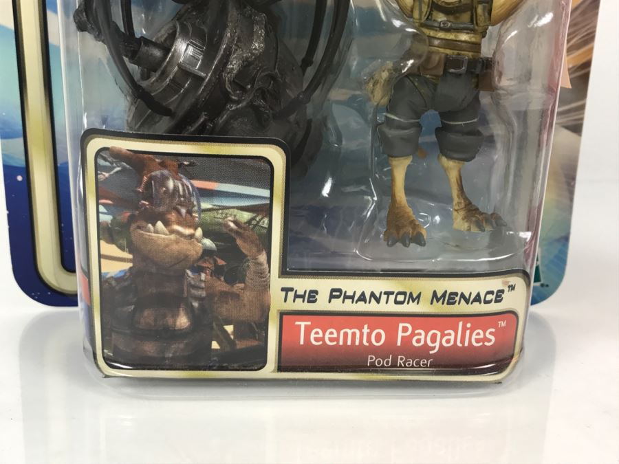 STAR WARS The Phantom Menace Teemto Pagalies Collection 2 Hasbro 2002 New On Card [Photo 4]
