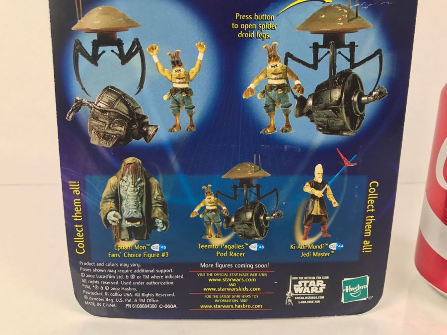 STAR WARS The Phantom Menace Teemto Pagalies Collection 2 Hasbro 2002 New On Card [Photo 9]