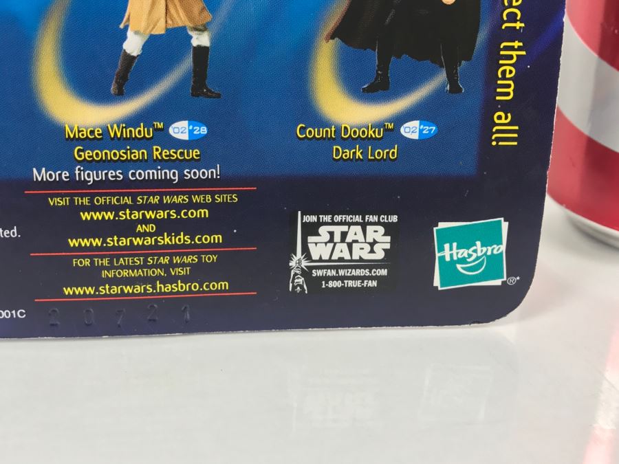 STAR WARS Attack of the Clones Count Dooku Collection 1 Hasbro 2002 New On Card [Photo 9]