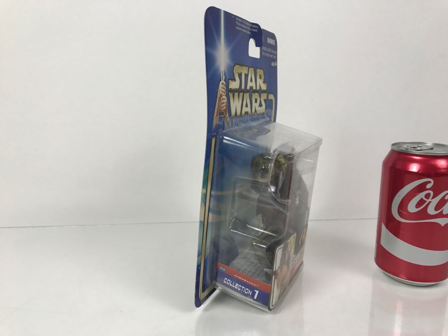 STAR WARS The Empire Strikes Back Chewbacca With Electronic C-3PO Collection 1 Hasbro 2002 New On Card [Photo 7]