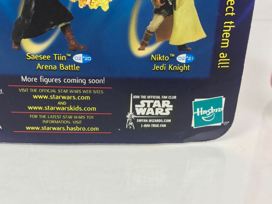 STAR WARS Attack of the Clones Jar Jar Binks Collection 2 Hasbro 2001 New On Card [Photo 10]