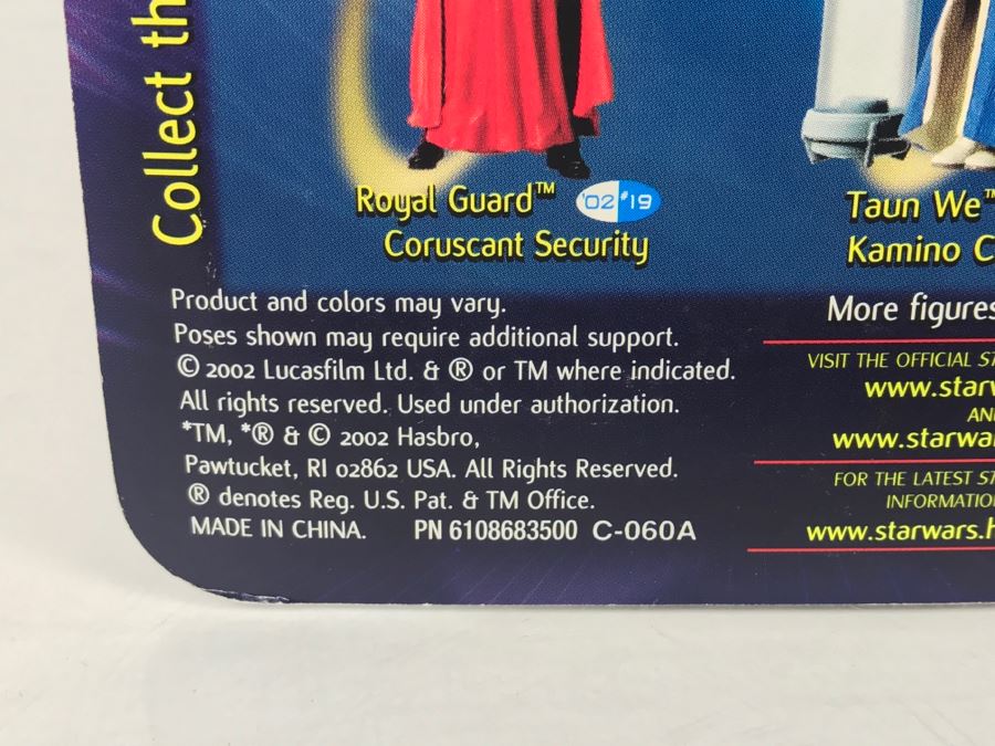 STAR WARS The Phantom Menace Qui-Gon Jinn Collection 2 Hasbro 2002 New On Card [Photo 12]