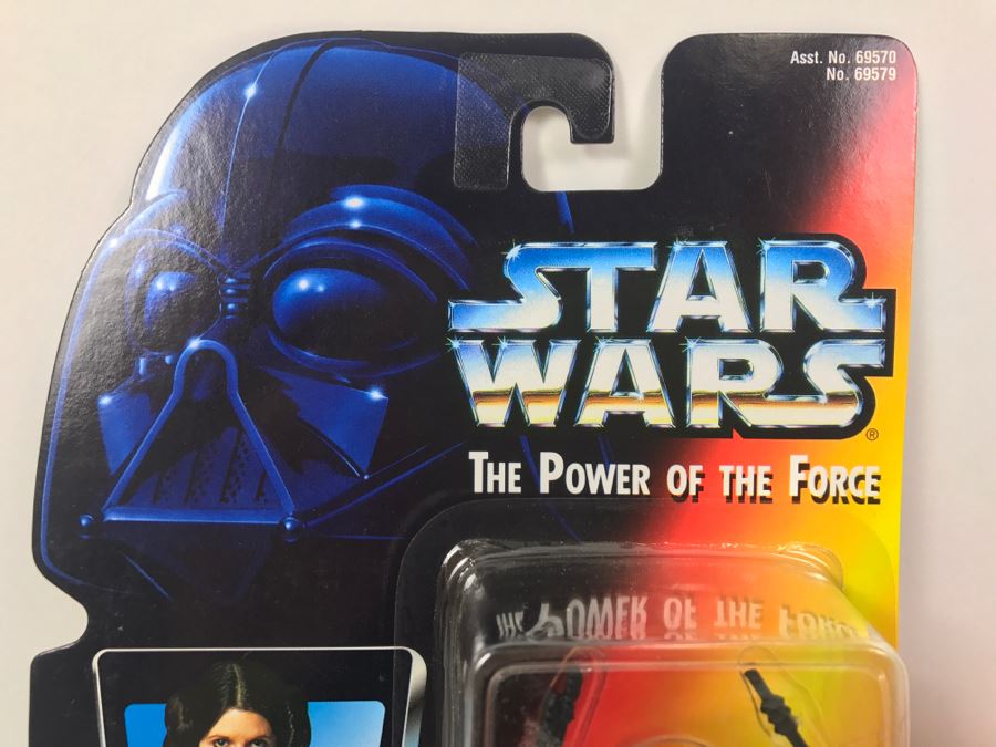 STAR WARS The Power Of The Force Princess Leia Organa Kenner Tonka Hasbro 1995 69570/69579 New On Card [Photo 2]