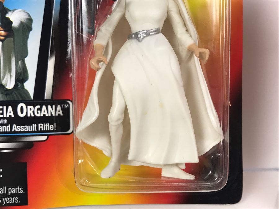 STAR WARS The Power Of The Force Princess Leia Organa Kenner Tonka Hasbro 1995 69570/69579 New On Card [Photo 6]